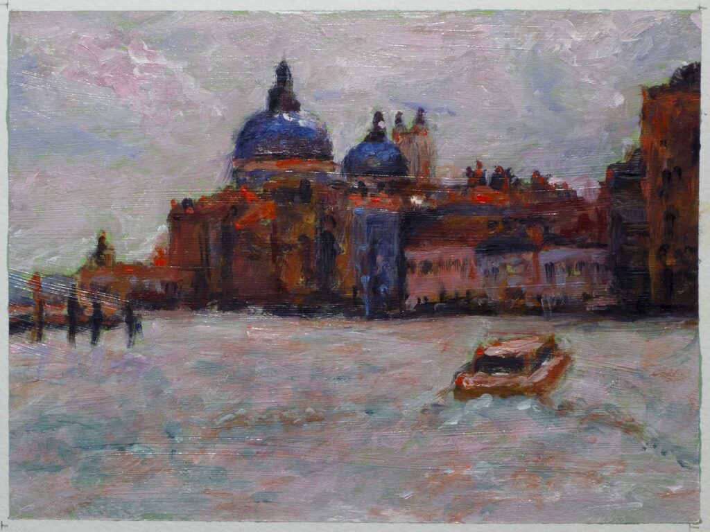 Painting of Venice grand canal