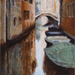 Painting of venice canal